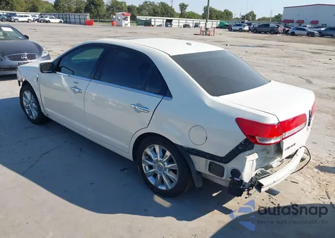 2012 Lincoln Mkz z USA, uszkodzony, nr VIN 3LNHL2JC3CR831040
